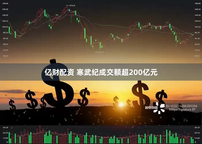亿财配资 寒武纪成交额超200亿元